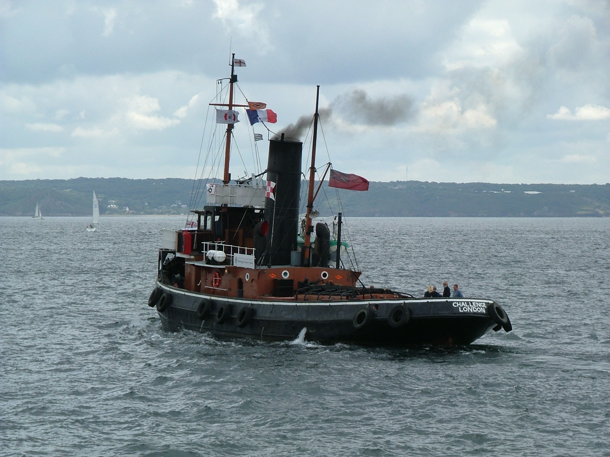 Le remorqueur à vapeur – Brest 2004