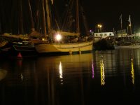 Le port la nuit - Brest 2008