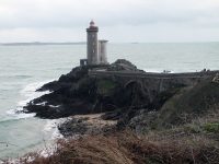 Le phare Petit Minou et son pont