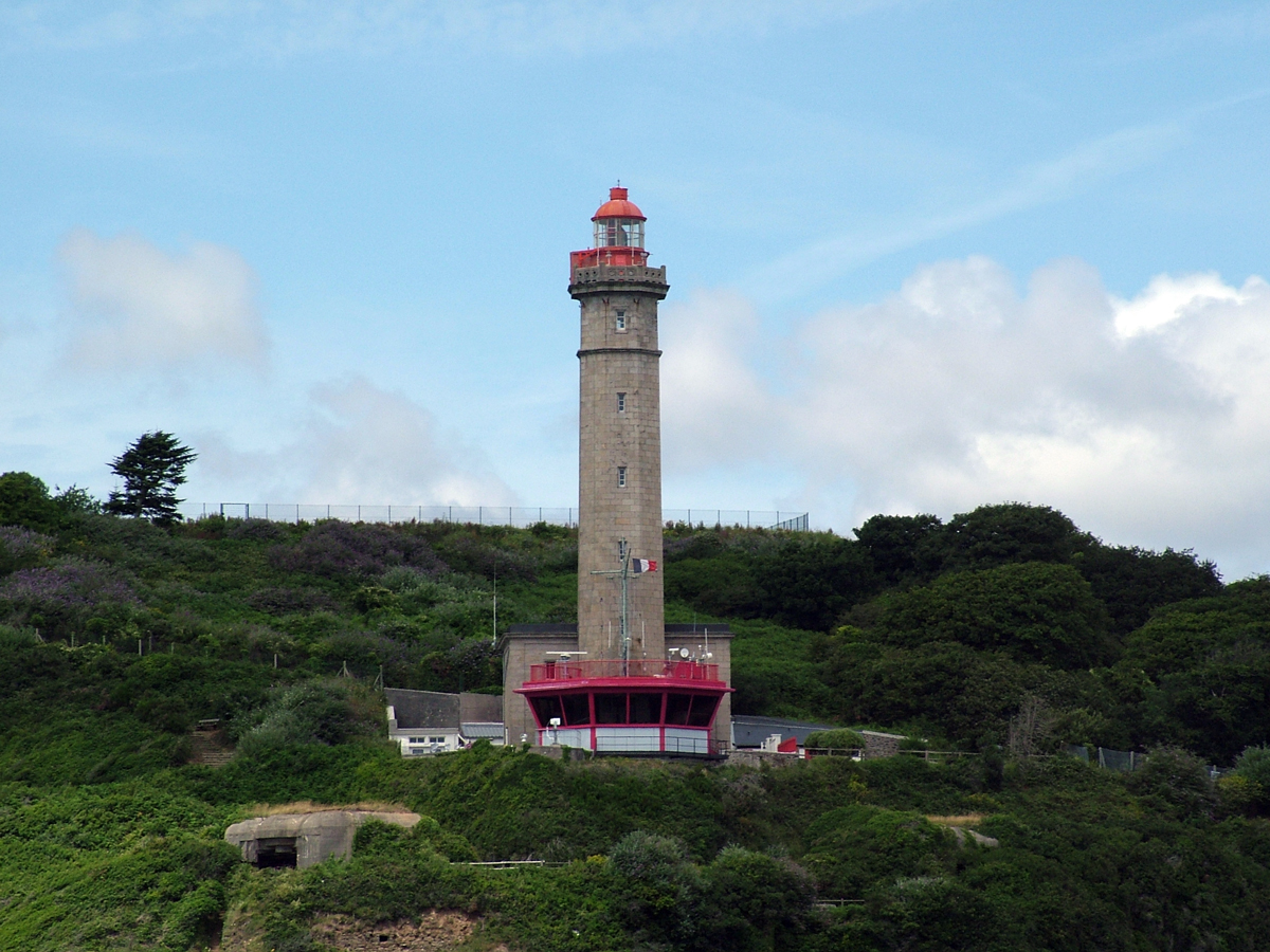 Le phare de Portzic – depuis la rade de Brest
